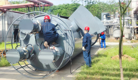 安陸化學(xué)設(shè)備安裝中